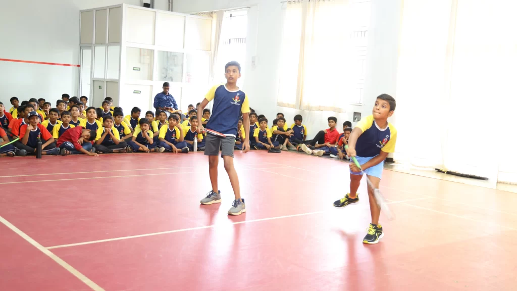 Badminton Tournament at PSSEMR School Davangere