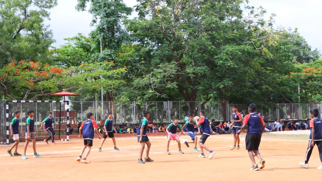 Handball Tournament at PSSEMR School Davangere