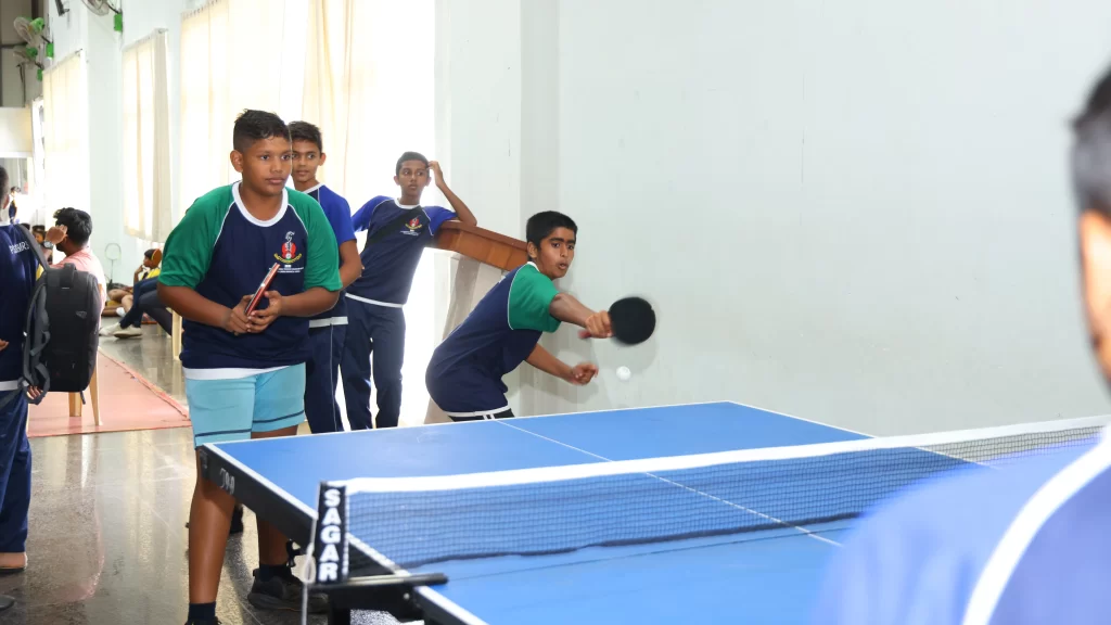 Table Tennis Tournament at PSSEMR School Davangere