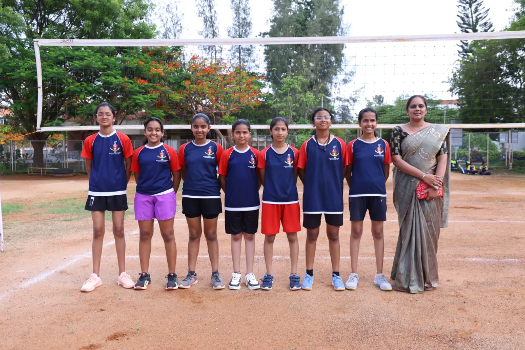 Throw Ball Thrills at PSSEMR School Davangere