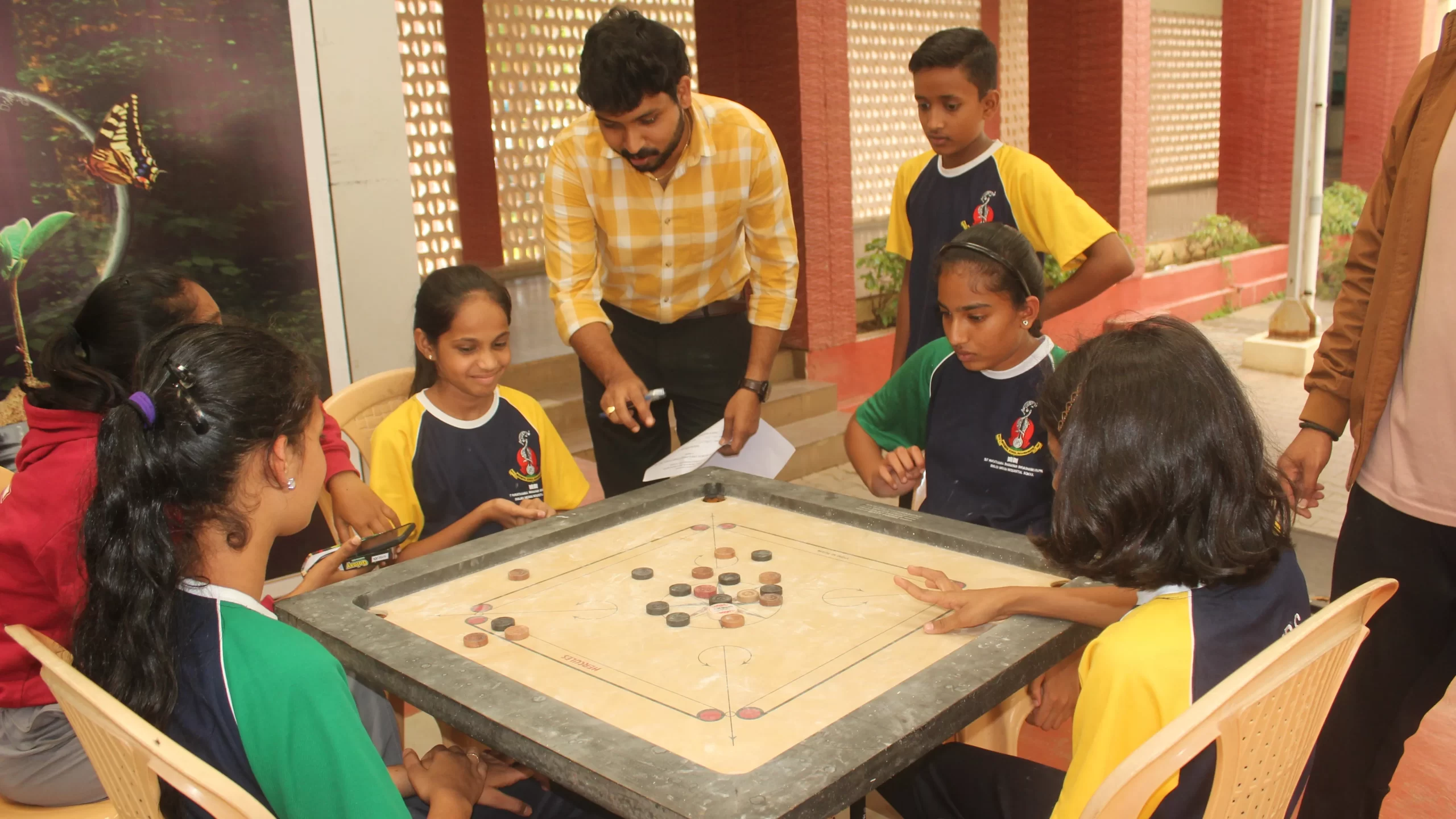 Carom Competition pssemr school