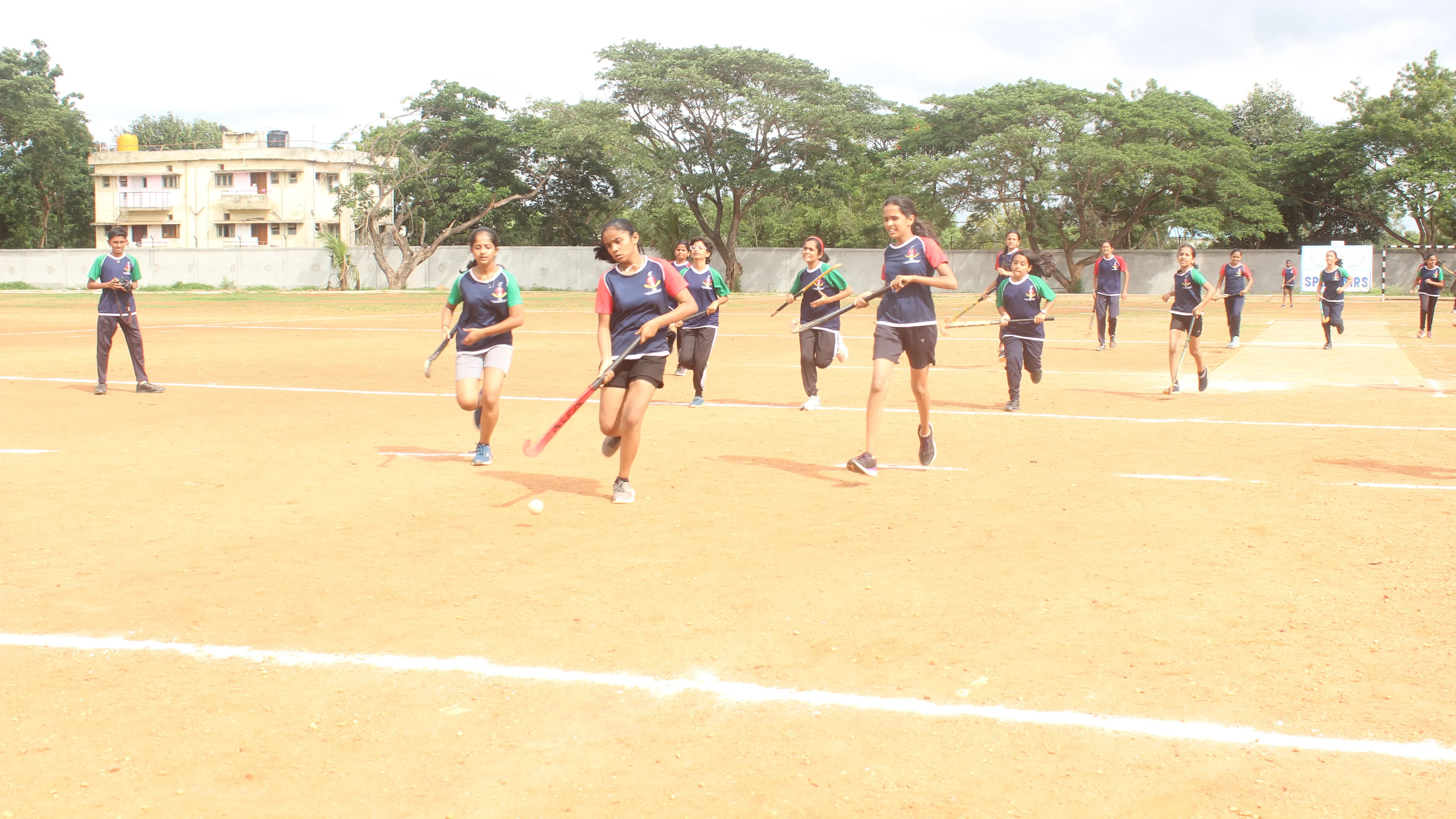 Hockey Event at PSSEMR School Davangere